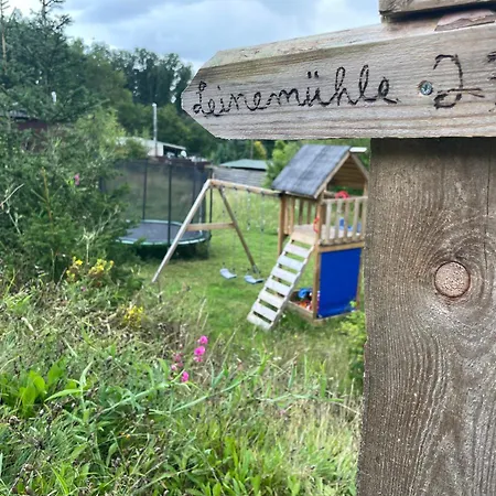 Familienparadies Leinemuehle - Bungalow Mit Spielplatz Vakantiehuis